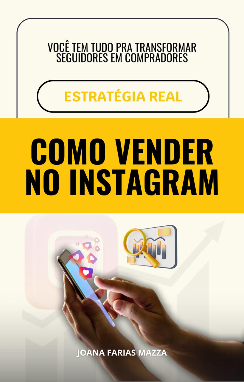 Capa do Ebook Como Vender no Instagram